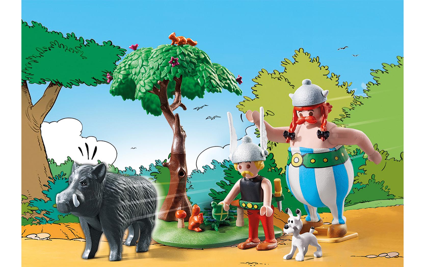 Asterix Wildschweinjagd 71160Jagdabenteuer mit Asterix, Obelix und Idefix