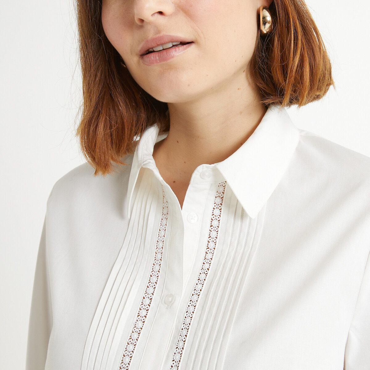 ANNE WEYBURN<br>Camisa de manga comprida