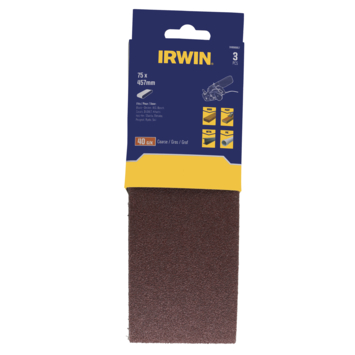 Irwin schuurband 75 x 457 mm K40 voor B D KA86/88, 3 stuks