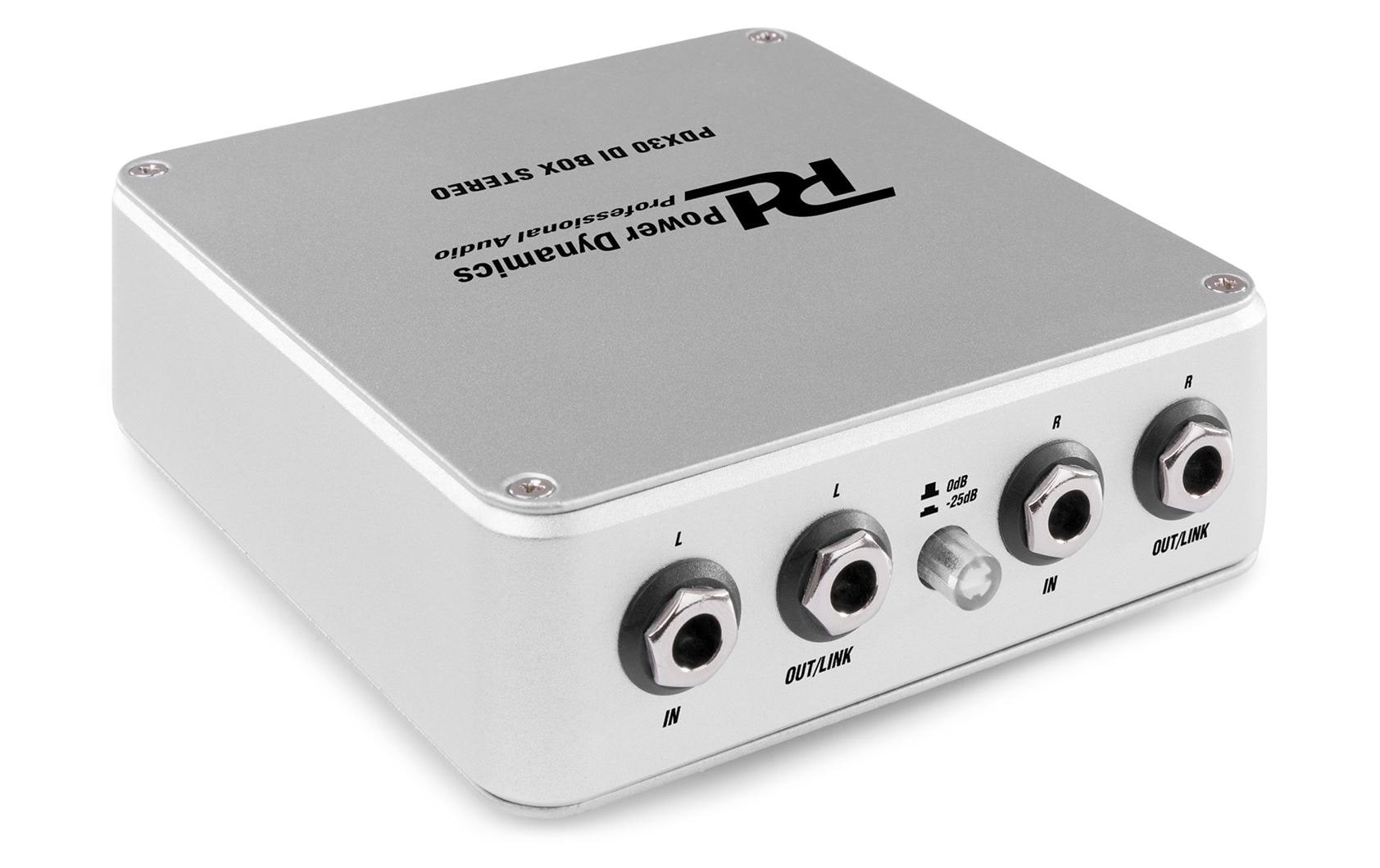 DI-Box PDX30Aktive DI-Box, Stereo
