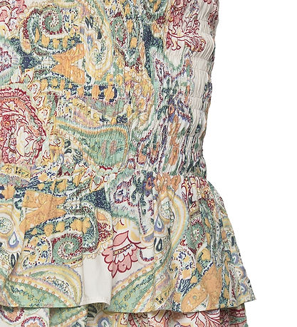 Rosemunde Top - Paisley - Green Paisley Print