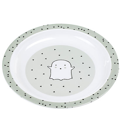 L?ssig Tallerken - Silikone - Spookies Olive