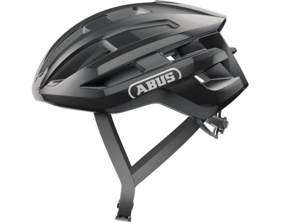 Abus PowerDome Cykelhjelm, Shiny Black