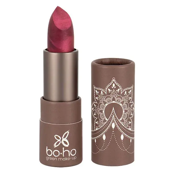 Batom Orgânico Boho Green Make-Up nº 406 Groselha Preta 3,5g