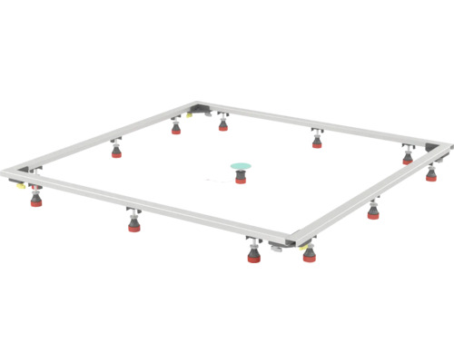 Mepa SF montageframe voor mineraal gegoten douchebakken 70x70 cm tot 120x120 cm 150178