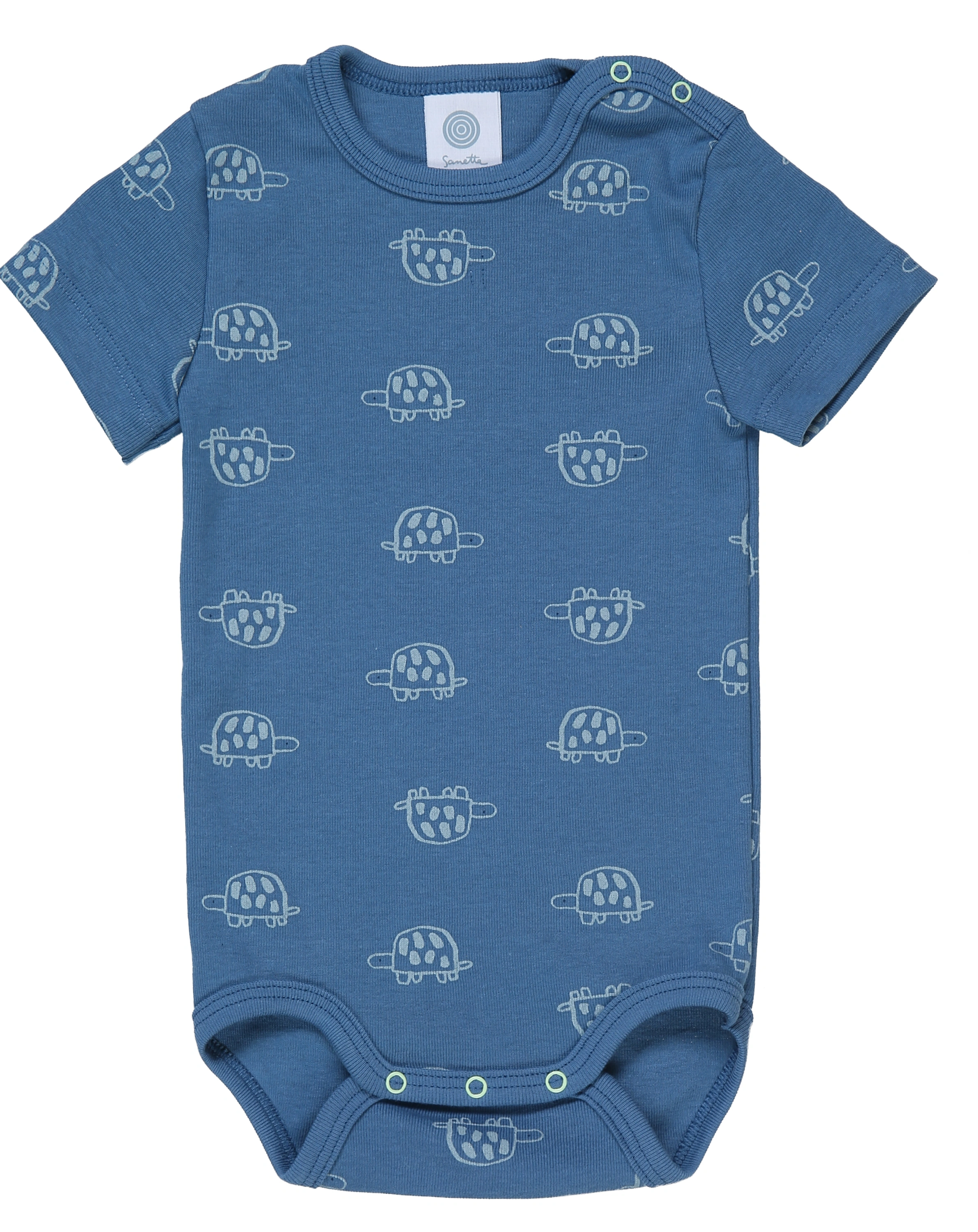 Kurzarmbody TURTLES 2er-Pack in blau
