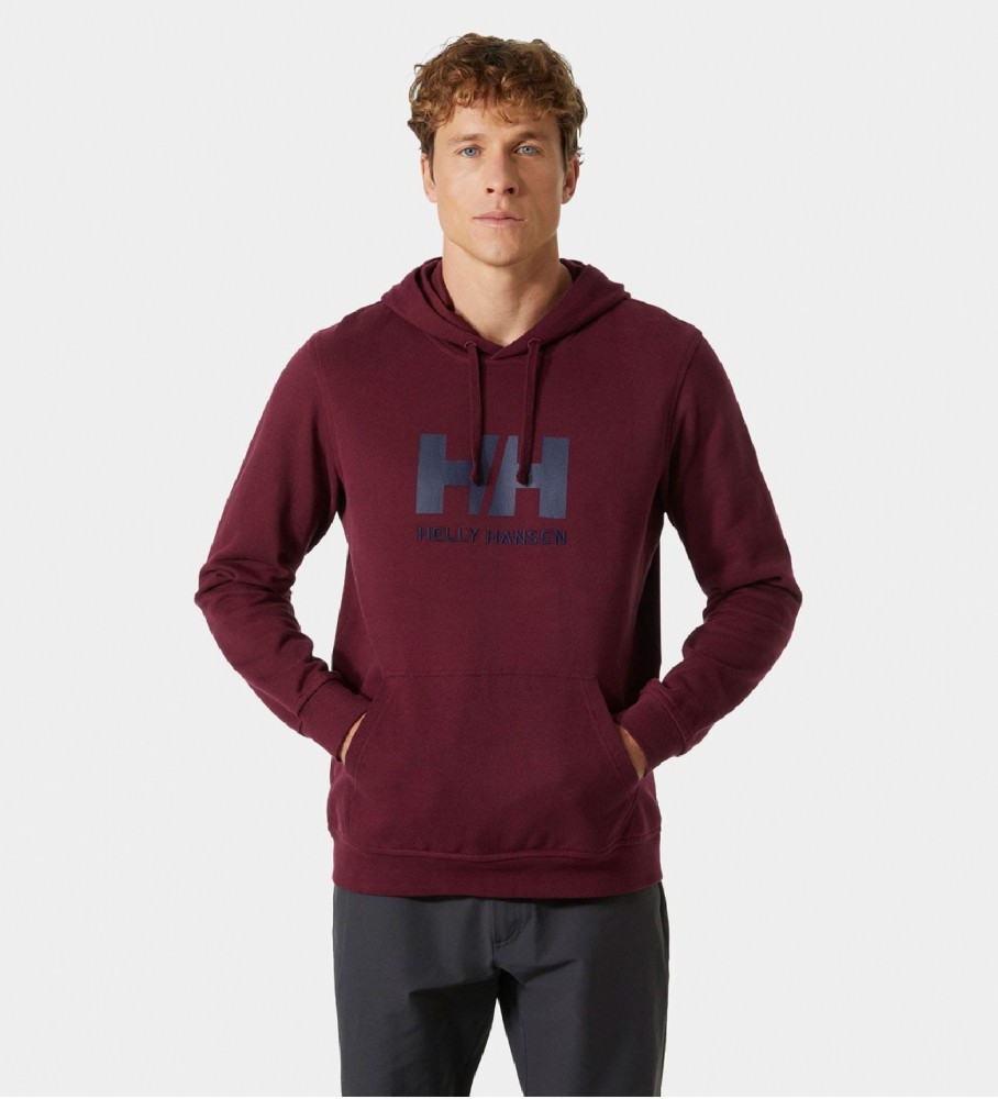 Moletom com logotipo Helly Hansen, lilás