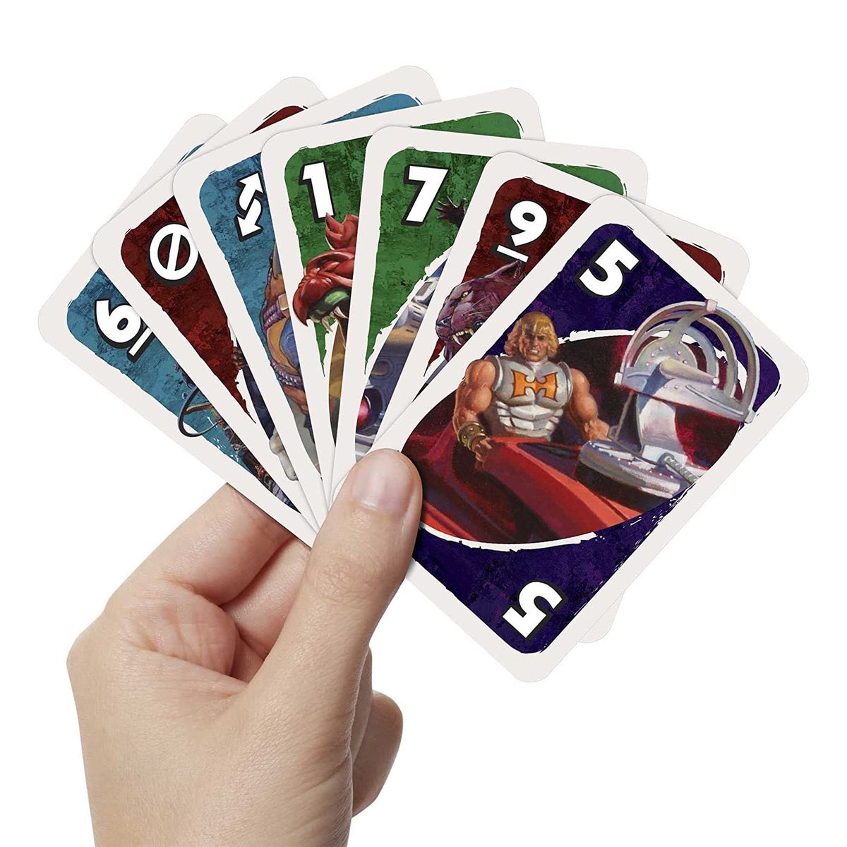 Mattel GVY91 - Masters of the Universe - UNO, Kartenspiel