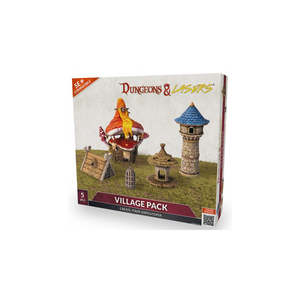 Dungeons & Lasers - Décors - Village Pack