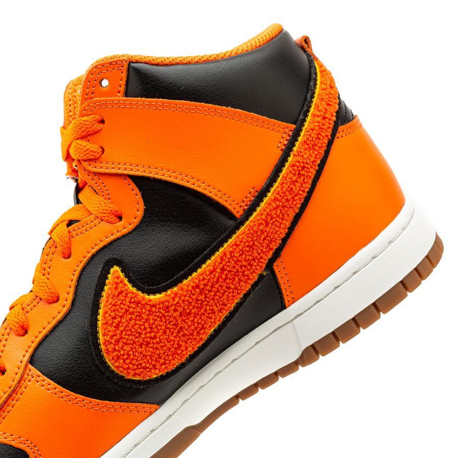 Nike Chaussures Dunk High Retro - Orange/Noir/Jaune Doré