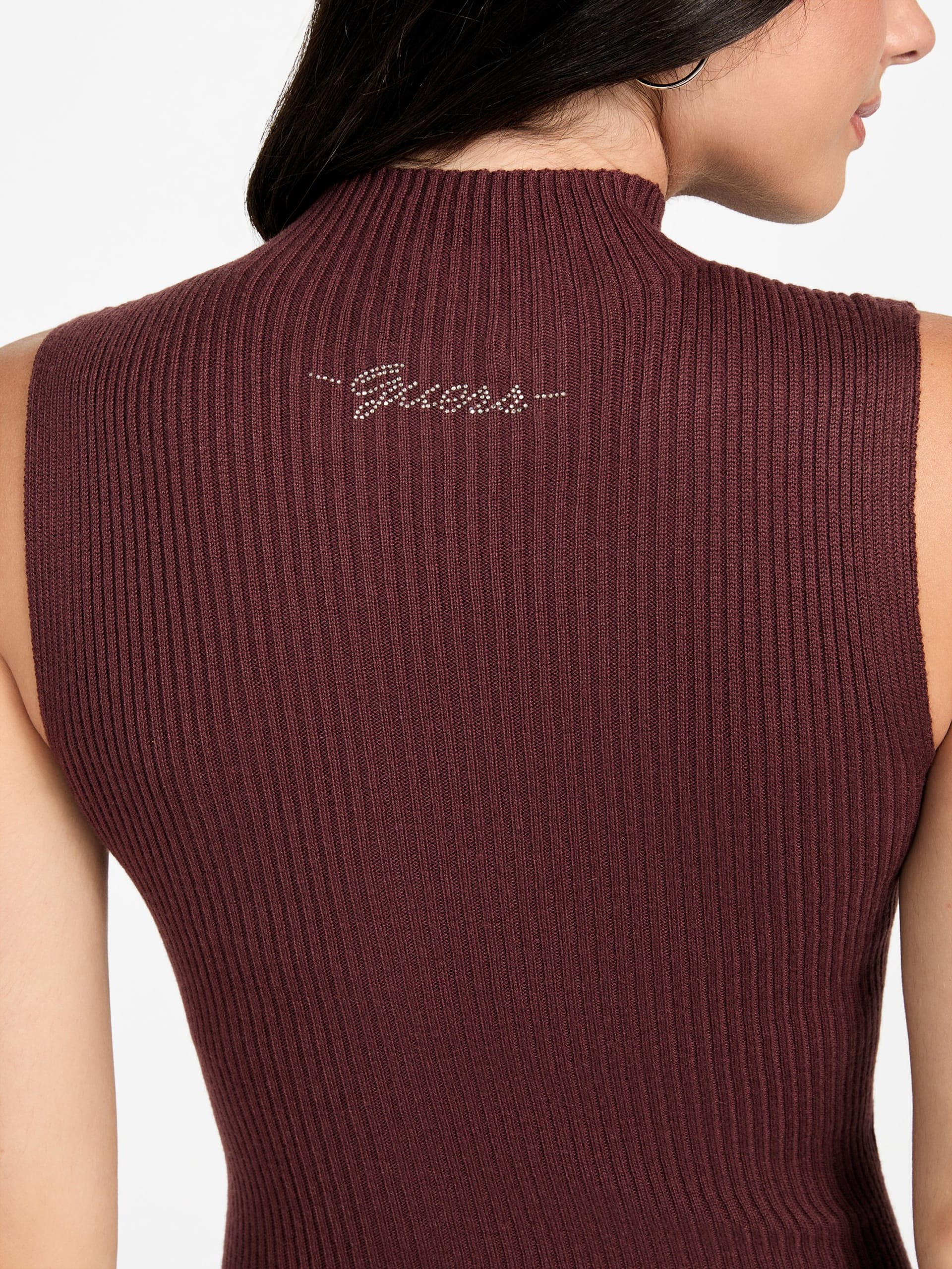 Vestido de malha Eco Julia em mistura de cashmere