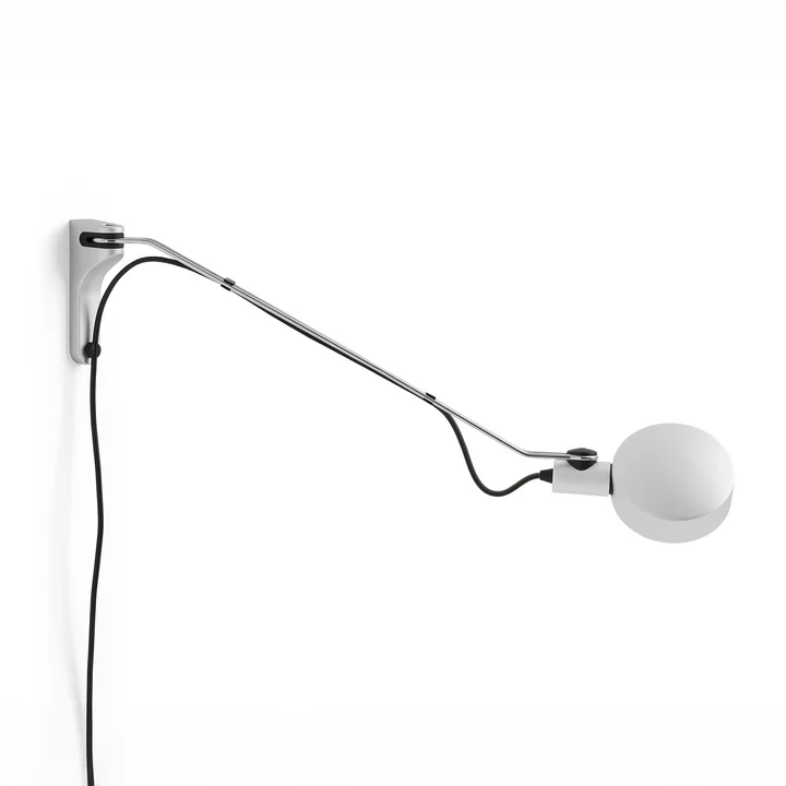 HAY - Cupola Wandleuchte, clear anodised