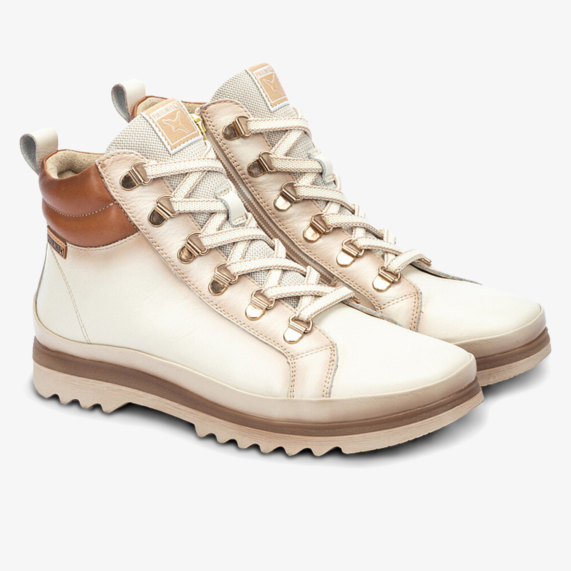 PIKOLINOS Damen Stiefel weiß