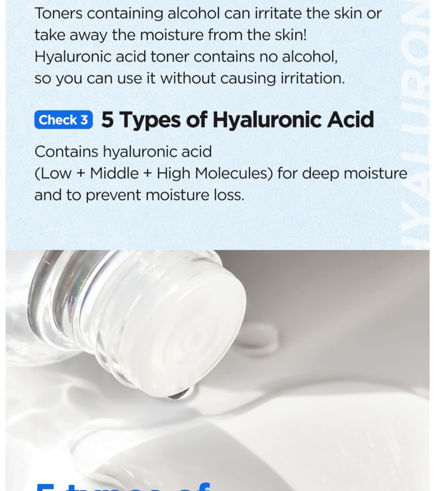 Isntree - Hyaluronzuur Toner Jumbo