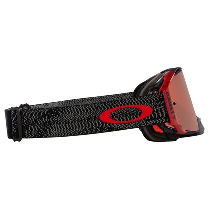 Masque cross Oakley AIRBRAKE MX Black Flux écran Prism MX Black 2024 - Noir / Rouge