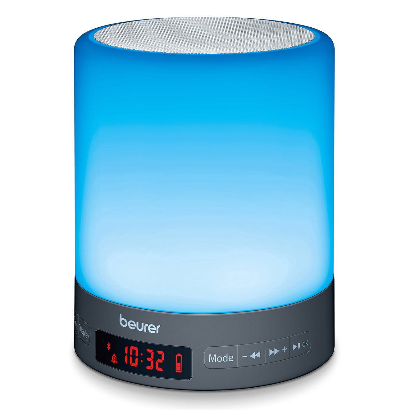 Beurer Réveil lumineux connecté Bluetooth blanc/anthracite