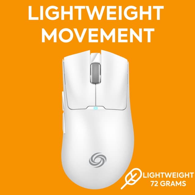 NOS M750 Ultralight Rapid trådløs gamingmus