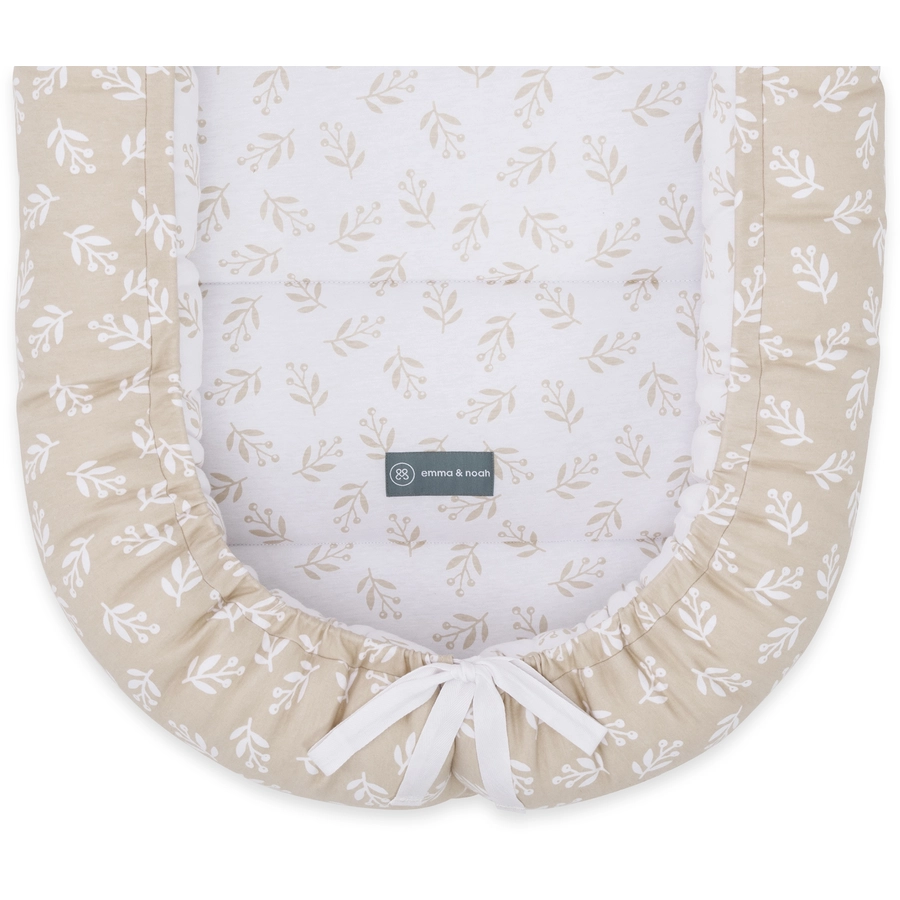 emma & noah Kuschelnest Floral Sand