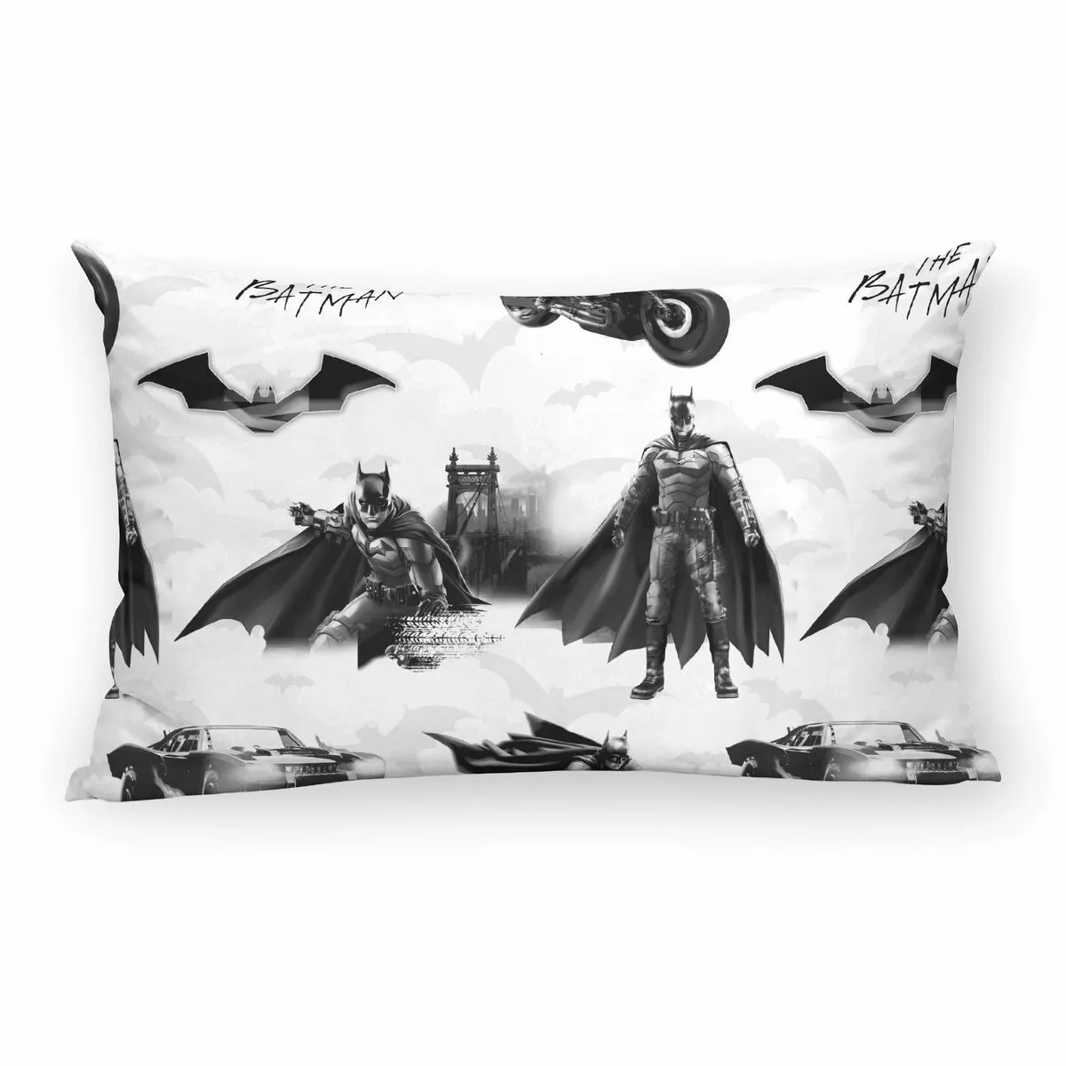 Housse de coussin Batman Batmovil - Multicouleur