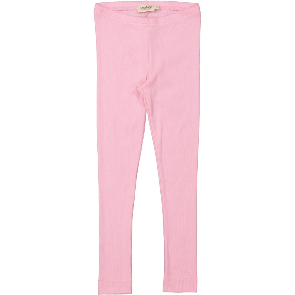 Køb MarMar Modal Fine Rib Pink Blossom Leg Leggings