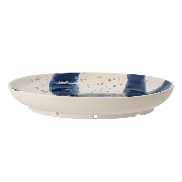 Bloomingville - Oscar Wandteller, Ø 30 cm, blau