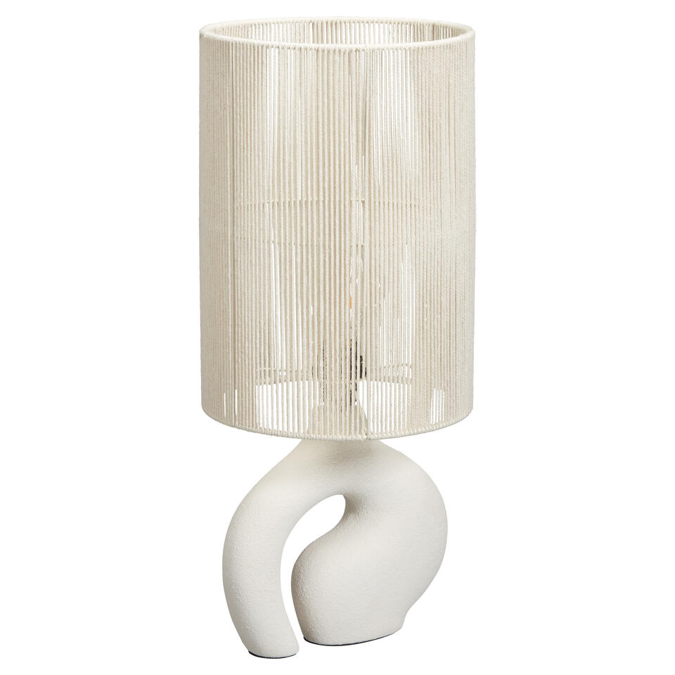 Lampenkap Ares Touw Wit ø 25 cm