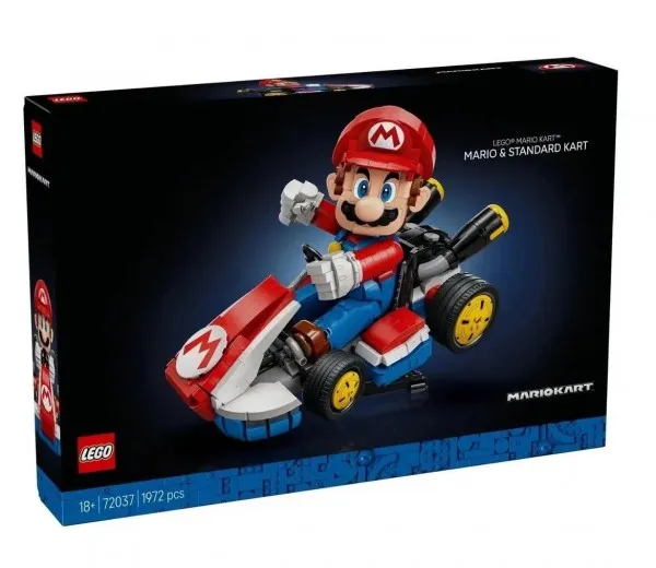 LEGO Super Mario 72037 Mario Kart™ – Mario og Standard Kart