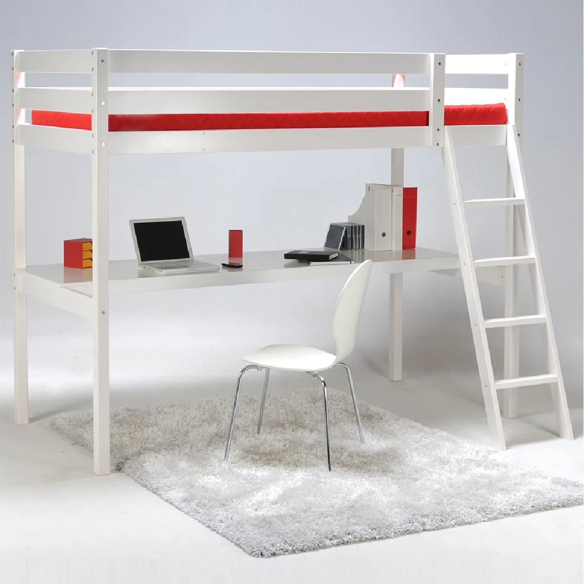 Le Quai des Affaires Lit mezzanine ASPEN 90x190 cm