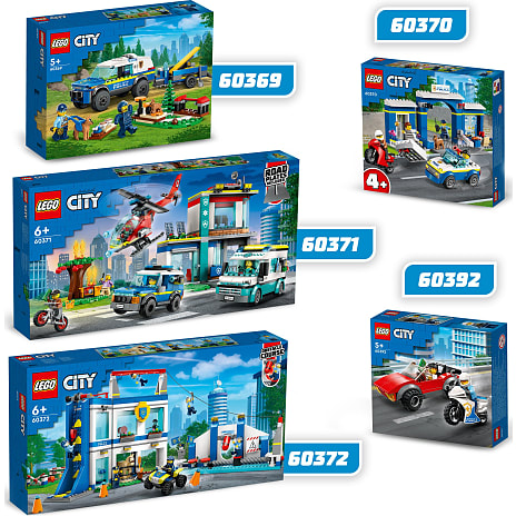 LEGO City 60392 Politimotorcykel på biljagt
