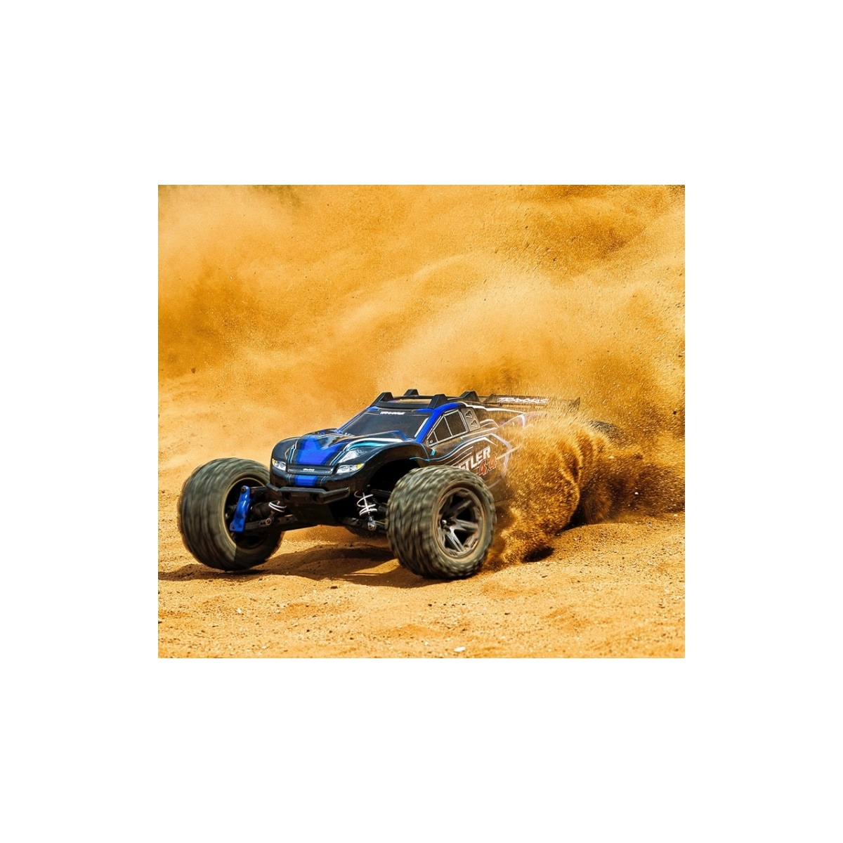 Traxxas Rustler 4x4 BL-2S RTR TQ Blue