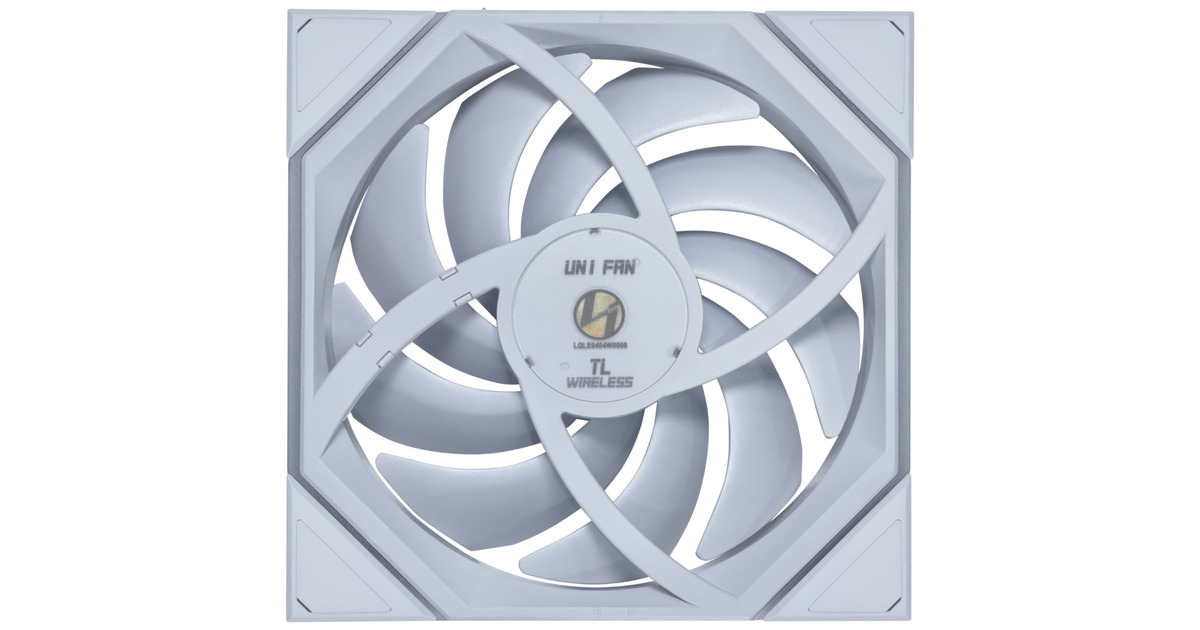 Lian LiUNI FAN TL 140 Wireless Reverse Blade RGB case fan  (Wit, 140 x 140 x 28 mm, PWM)