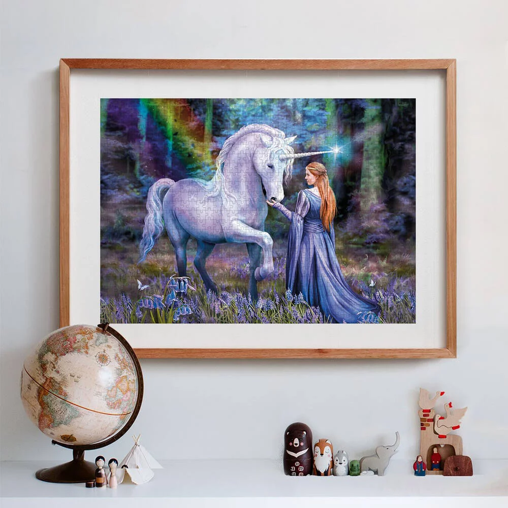 ANNE STOKES -  PUZZLE 1500 PIECES - BLUEBELL WOODS