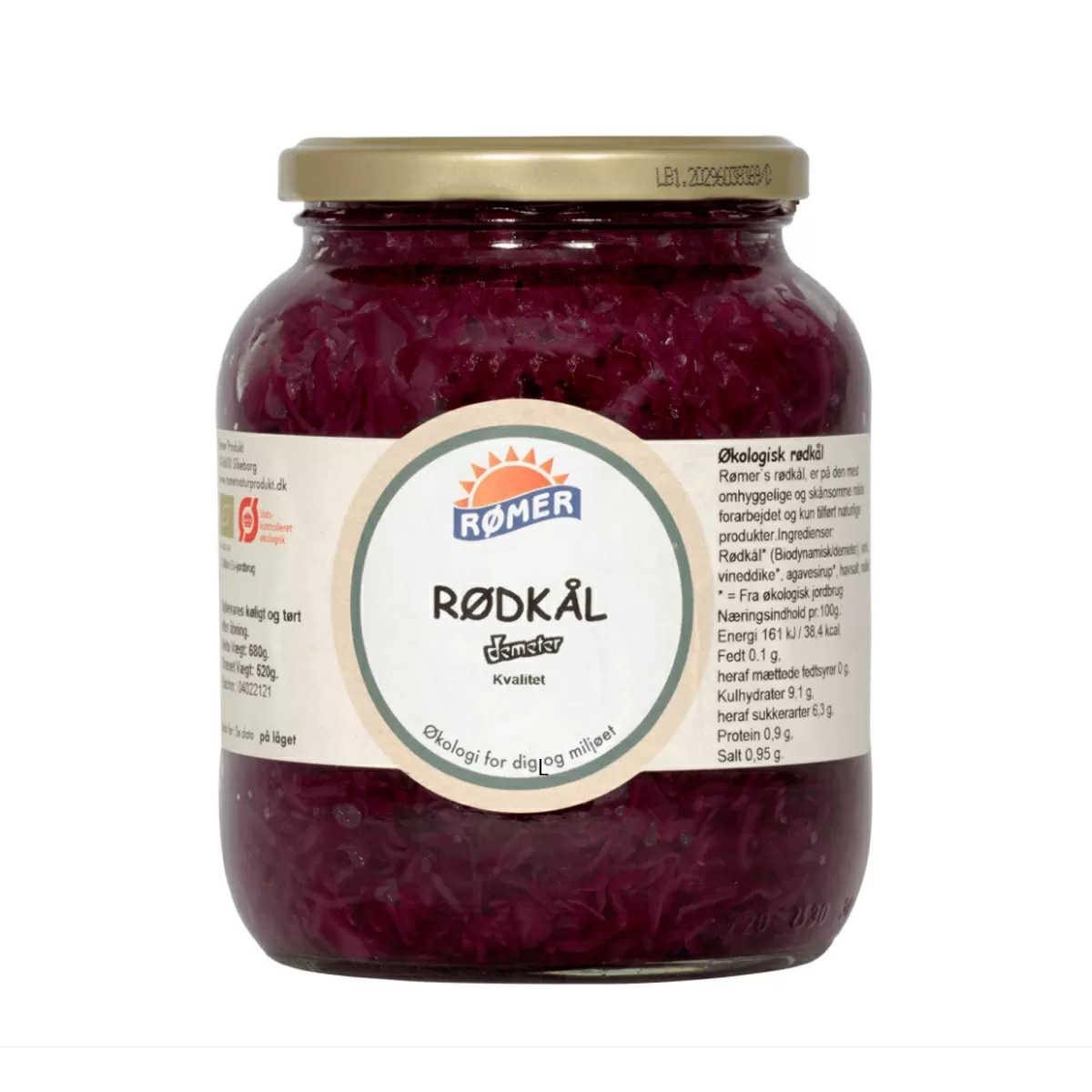 Rømer Rødkål demeter Ø - 680 ml.