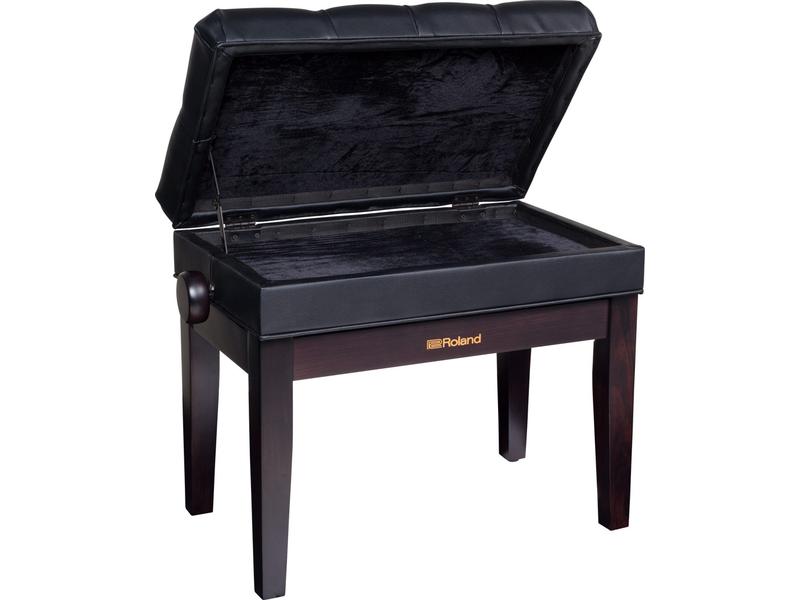 Roland Klavierbank RPB-500 – Rosewood Klavierbank mit Aufbewahrungsfach