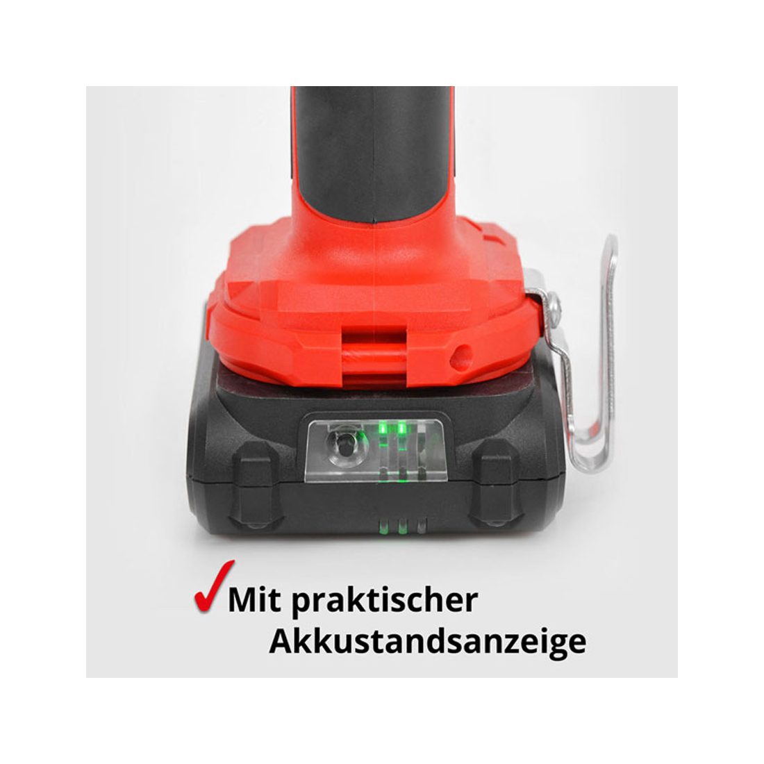 Hecht 20 Volt Akku-Schlagbohrschrauber inkl. 2 Akkus und Koffer