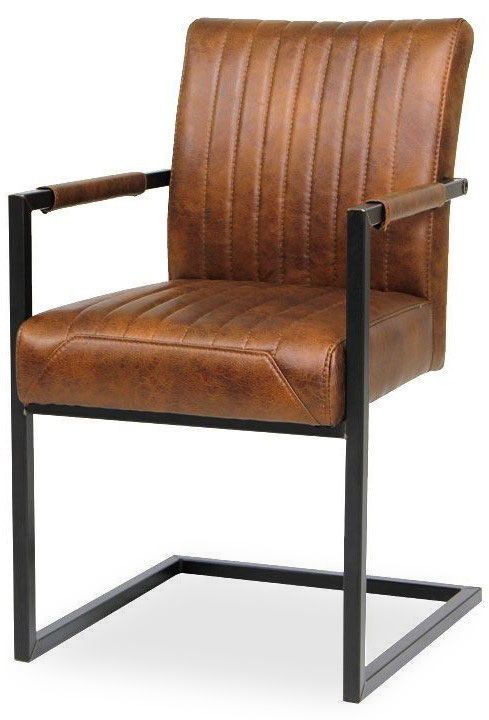 Eetkamerstoel Light Brown Ferro B52 x D61 x H88 cm