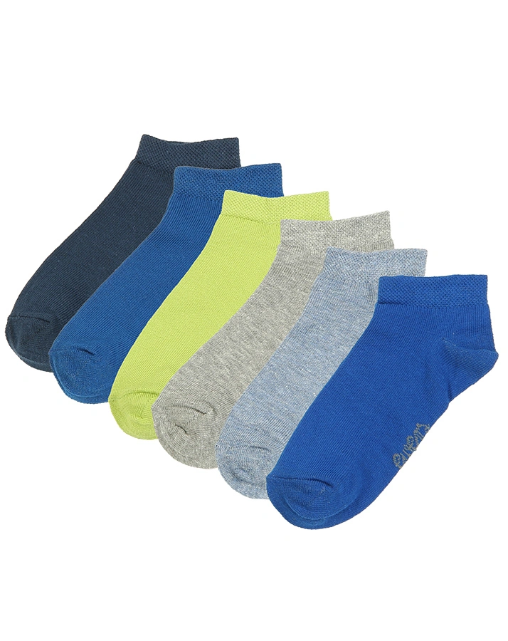 Sneaker-Socken ESSENTIAL MIX 6er-Pack in marine/jeans