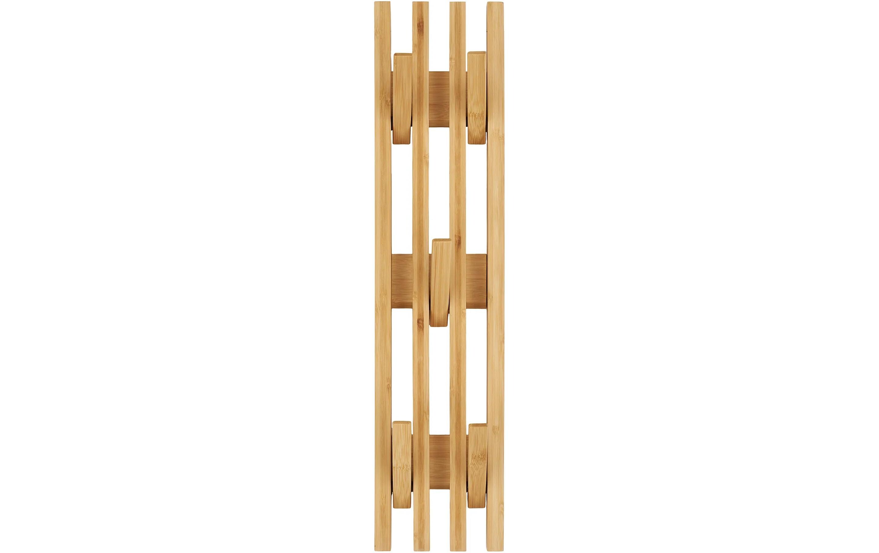 Wandgarderobe Ember 5 Haken, 14 cm x 60 cm, BraunGarderobenleiste