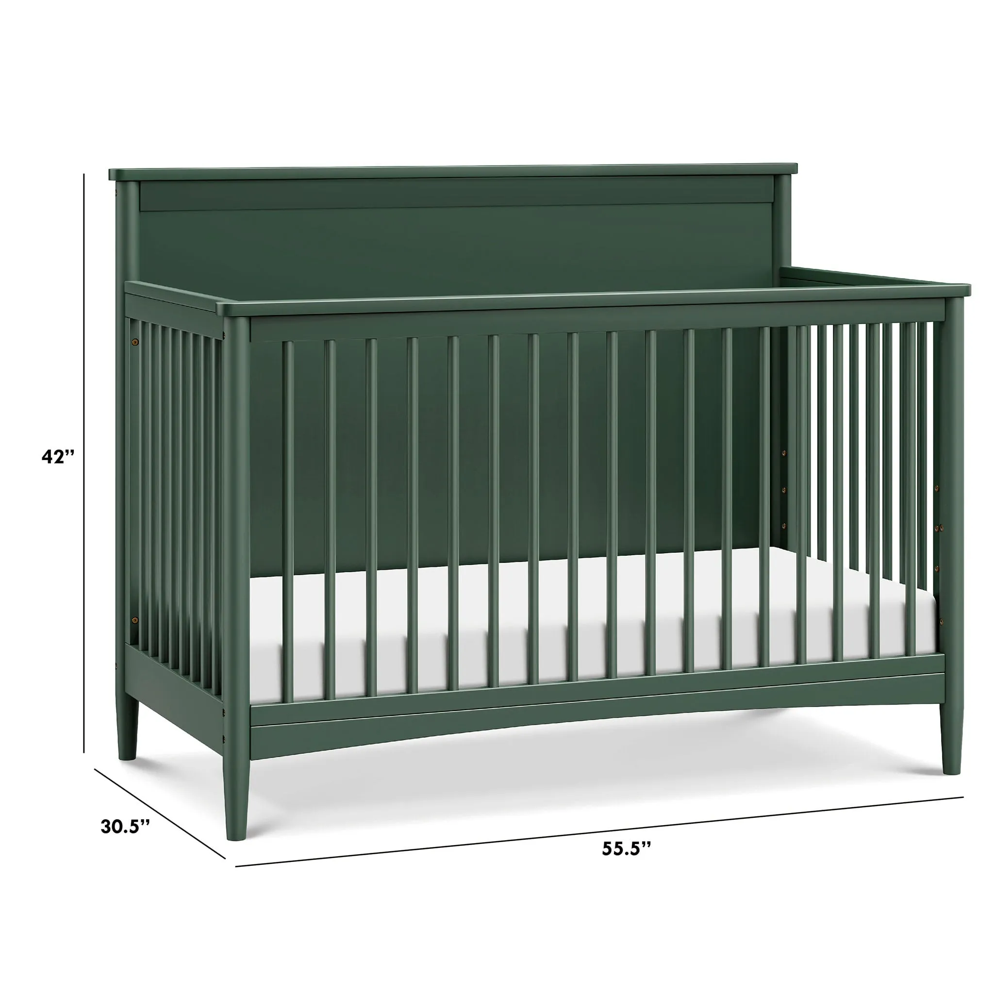 DaVinci Couchette Convertible 4-en-1 Frem - Vert Forêt