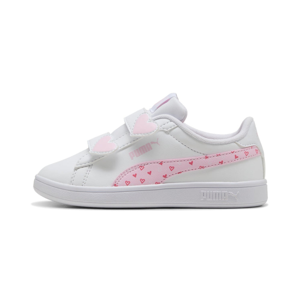 Køb Puma White-Pearl Pink Puma Smash 3.0 Hearty V PS