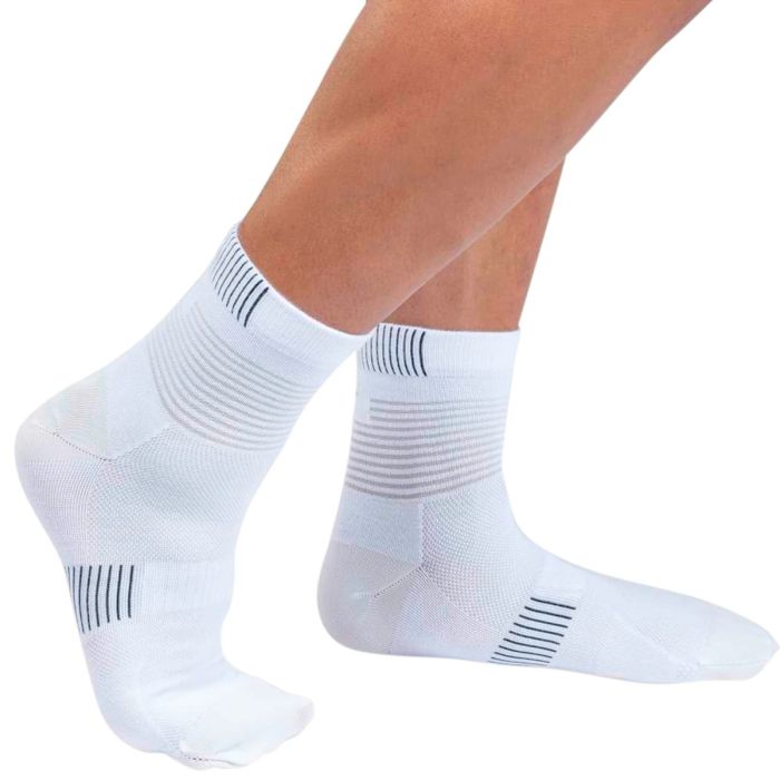 On Herre Strømper Ultralight Mid Sock Hvid