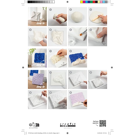 Maxi DIY kit modellering vægdekoration