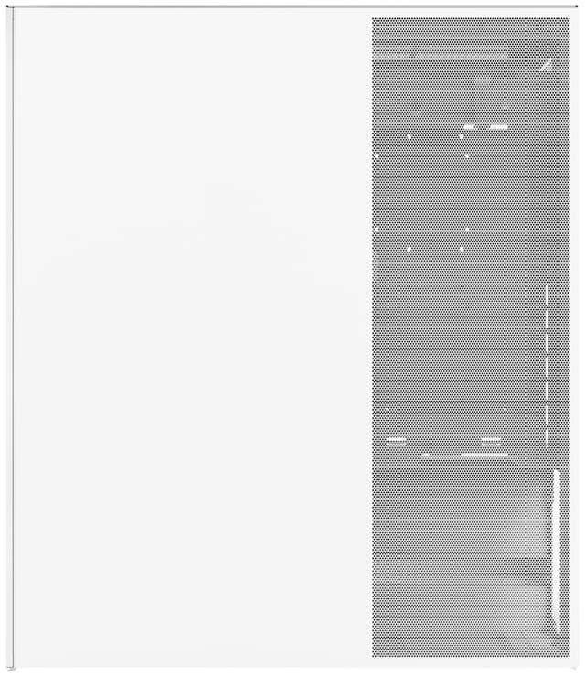 NZXT H7 Flow (2024) Mid-Tower PC kabinet (hvid)