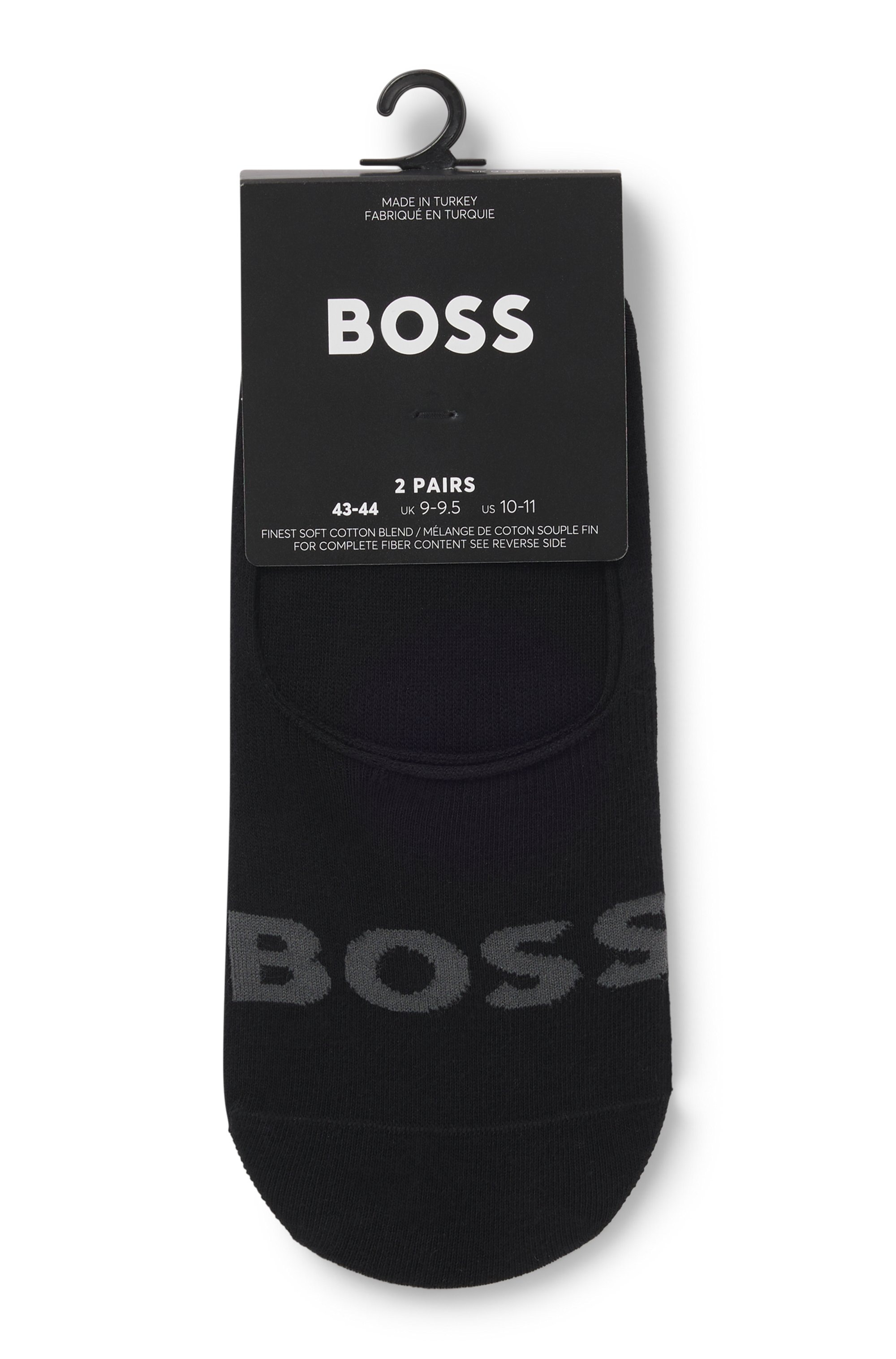 BOSS Businesssocken »2P SL Uni Logo CC« Packung, 2er, 2 Stk. tlg. mit BOSS Schriftzug