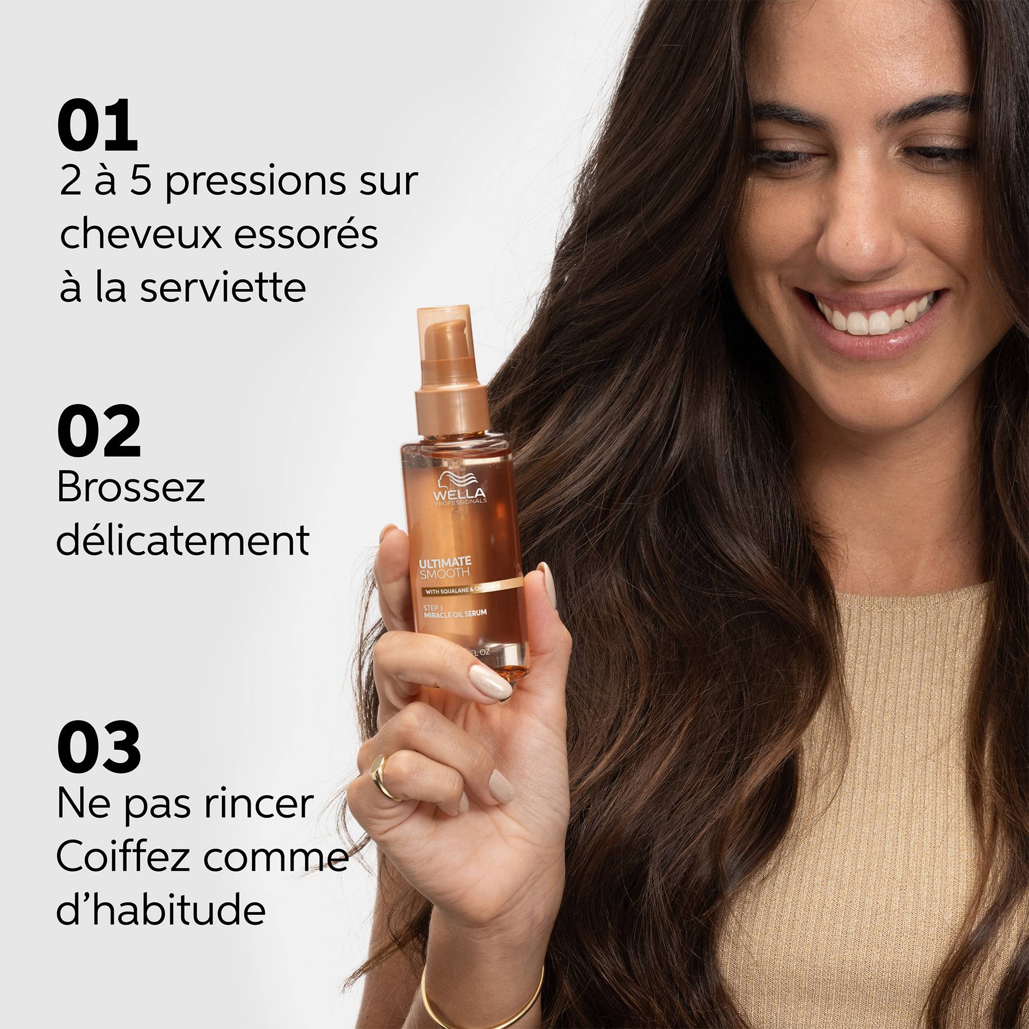 Sérum Huile Miracle Ultimate Smooth / 100ml