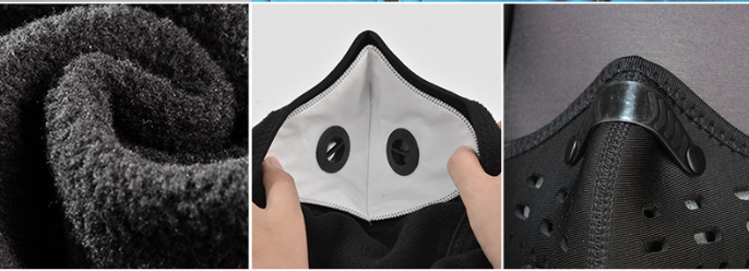 Masque Anti Pollution Intégral Hiver à  Filtre