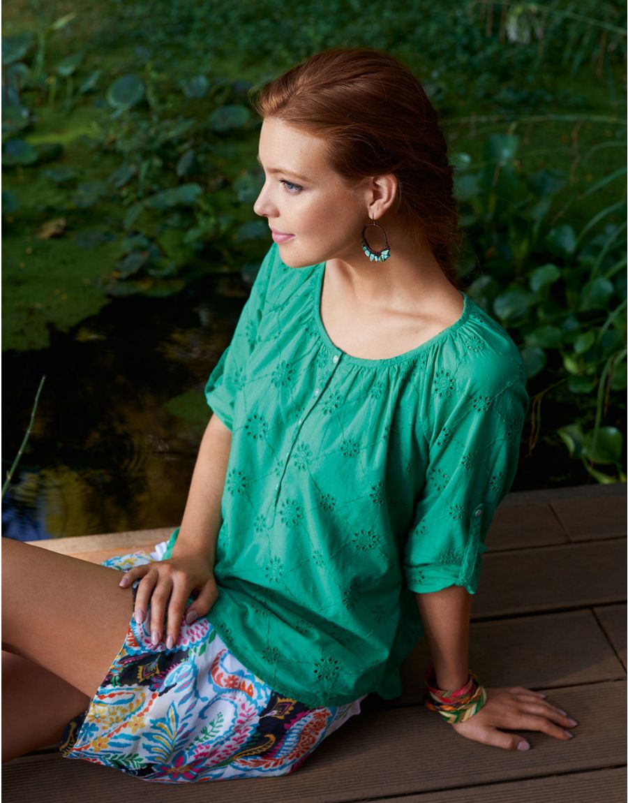 Blouse broderie anglaise