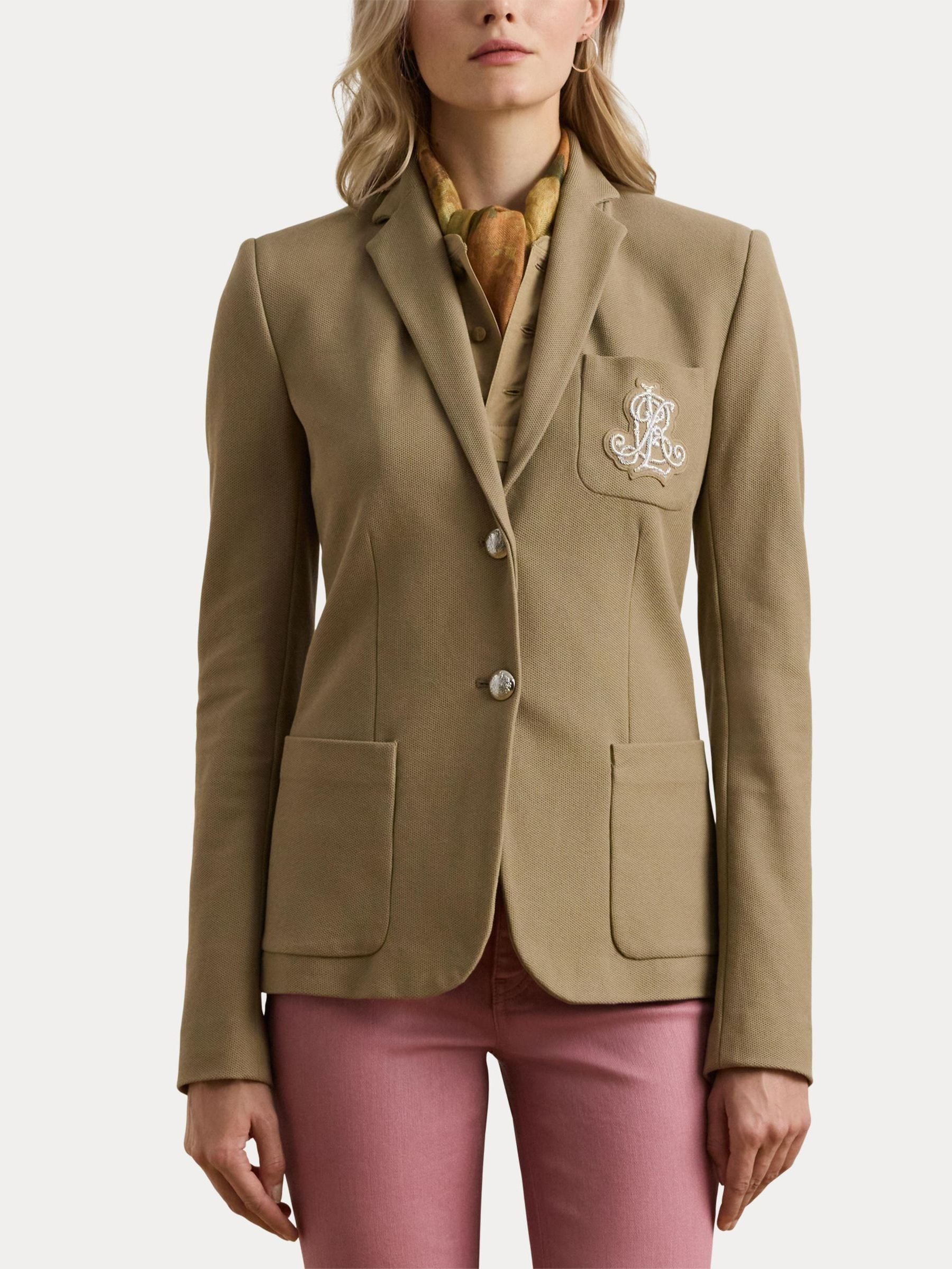 Madison lichtbruin - Lauren Ralph Lauren Anfisa Bullion Jacquard Blazer
