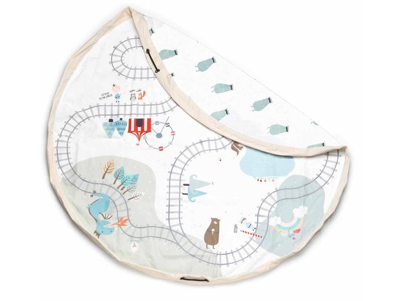 Play&Go Spielzeugtasche Play & Go Train 2-in-1-Funktion: Aufbewahrungssack und Spielmatte