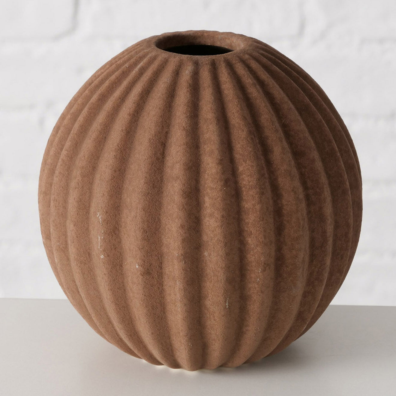 Boltze 3 Vases Tedros multicolores - D.11xH.11 cm